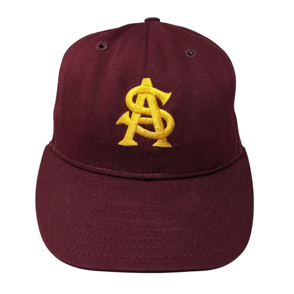 Vintage Arizona State Sun Devils Fitted Hat Pro-Line Pro Model Size 7 USA